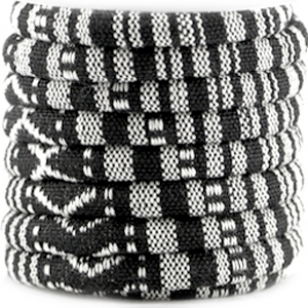 Aztec koord 6mm Zwart